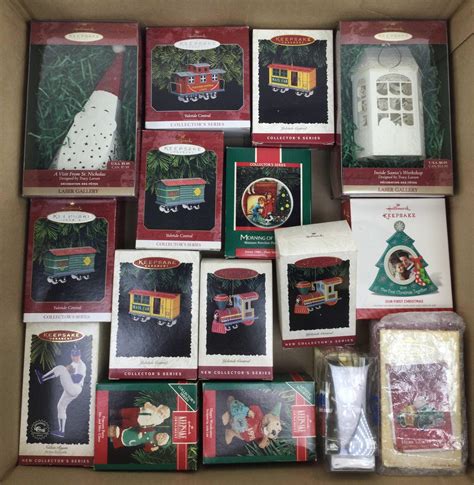 Lot - Assorted Hallmark Keepsake Christmas Ornaments