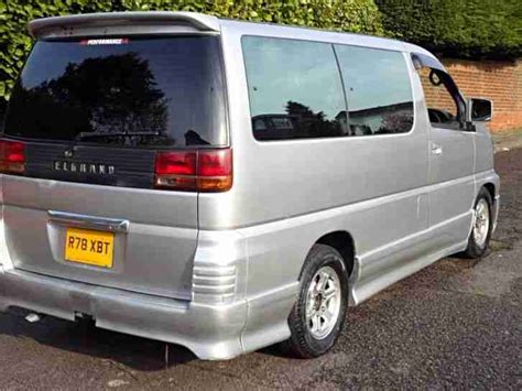 Nissan Elgrand 1997 Diesel Auto 95000 Mpv 8 Seater Silver People