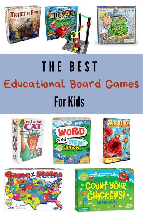 The best educational board games for kids – Artofit