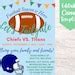 Editable And Printable Football Tailgate Party Invitation Flyer