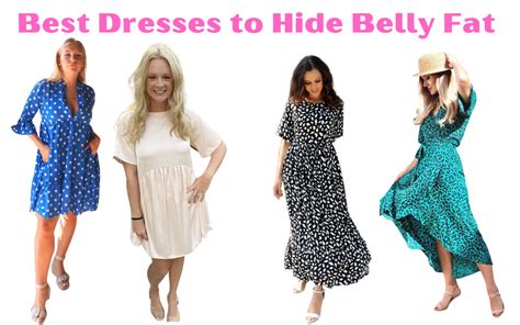 Best Dresses To Hide Belly Fat Flattering Styles And Tips Neon Star