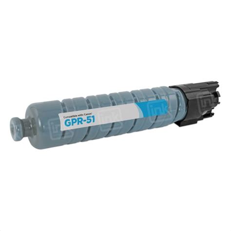 Reman Canon Gpr 51 Cyan Laser Cartridge Inkcartridges