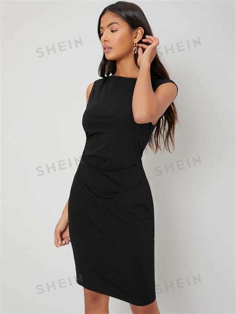 Motf Premium Z Per Simples Elegante Vestido Shein Brasil