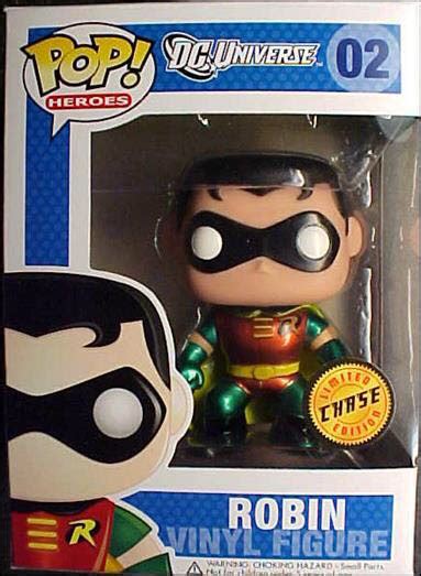 Funko Pop Dc Comics Robin Limited Chase Edtion Funko Toyshow Tudo