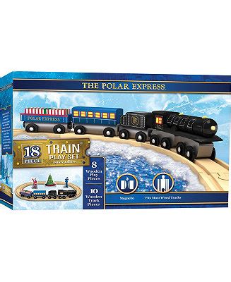 Masterpieces The Polar Express Toy Train Set - Deluxe Edition - Macy's