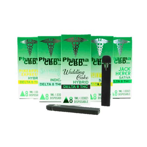 Pharmacbd Delta 8 Thc Disposable Rechargeable Vape Hemp Based Cbd Delta 8