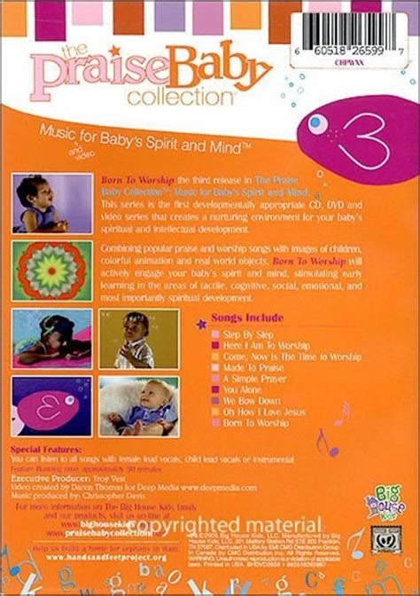 Praise Baby Collection, The: Born to Worship (DVD 2005) | DVD Empire