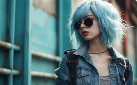 Cyan Hair Color + [image gallery] - ColorHairColor.com