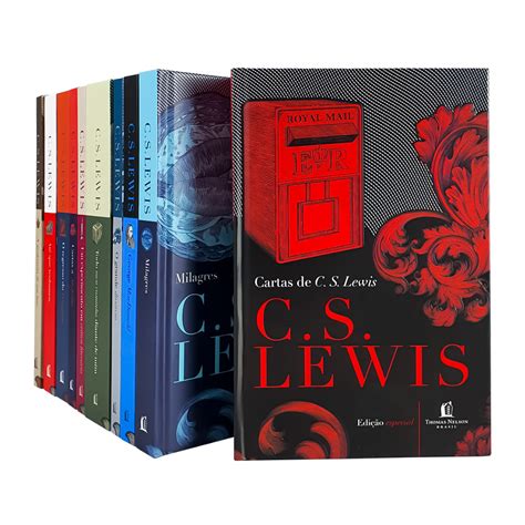 Kit Livros Cole O C S Lewis Vol Capa Dura Livraria