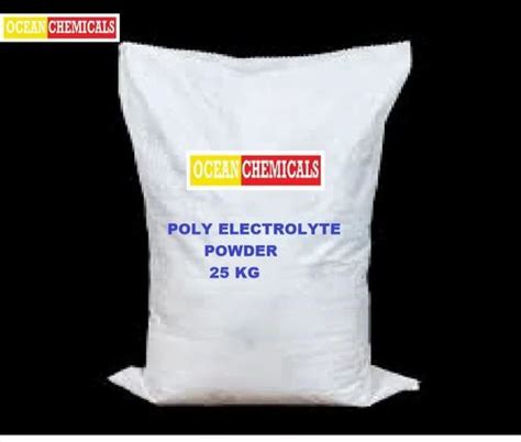 White Polyelectrolyte Anionic Powder Packaging Type Bag At Kg