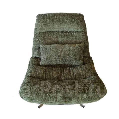 Кресло для отдыха, мягкое кресло, низкое, поворотное, подставка для ног ...