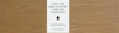 Review Does The Bible Support Same Sex Marriage By Preston Sprinkle True Freedom Trust