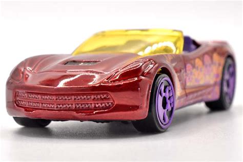 14 CORVETTE STINGRAY CONVERTIBLEのレビューC7コルベットもハロウィン風に仕上がりました HLJ87 Hot Wheels 情報まとめ ホット