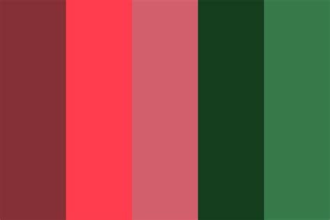 Edgy Watermelon Color Palette