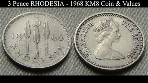 Pence Rhodesia Km Coin Values Youtube