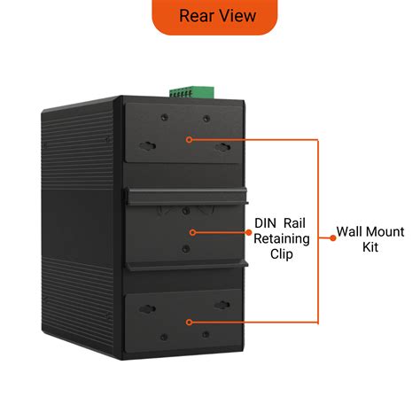 28 Port DIN Rail Industrial Ethernet Switch | Industrial Network