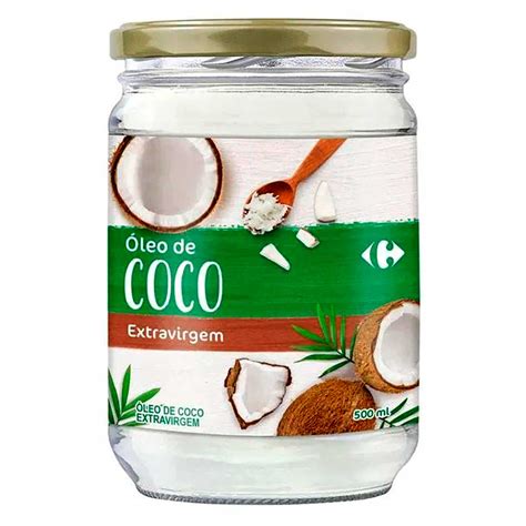 Oleo Extra Virgem Coco - Óleo de Coco Extra Virgem Carrefour 500 ml – Carrefour - carrefourbrfood