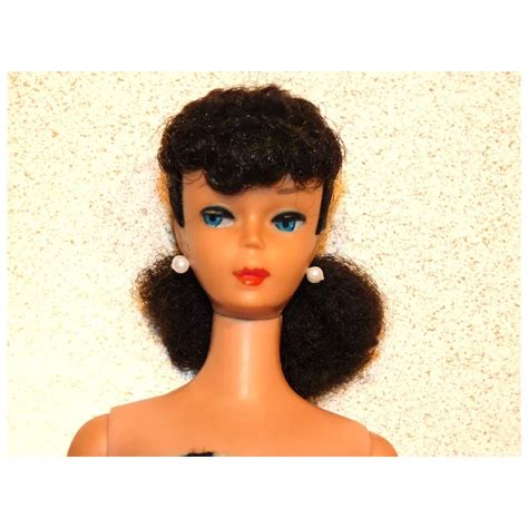 Vintage Brunette Ponytail Barbie Doll Ruby Lane