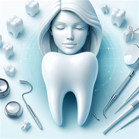 Premium Photo Vector Dentist Medical Background With D Tooth Design