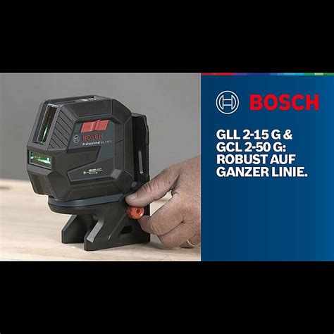 Bosch Professional Linienlaser Gll G Max Arbeitsbereich M