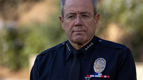 Los Angeles Police Chief Michel Moore To Step Down Fox 11 Los Angeles