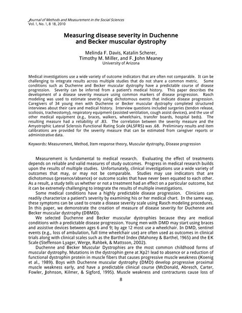 Pdf Measuring Disease Severity In Duchenne And Becker Muscular Dystrophy