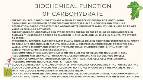 Carbohydrates And Its Classification Pptx