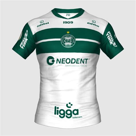 Coritiba Home Concept FIFA 23 Kit Creator Showcase