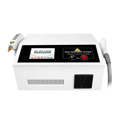 Portable Nd Yag Laser Q Switch 808nm Diode Laser Tattoo Removal Machine