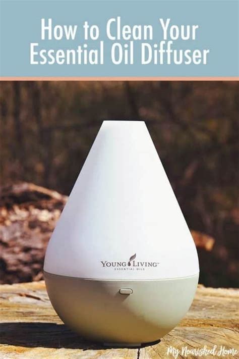 How to Clean Your Essential Oil Diffuser | My Nourished Home