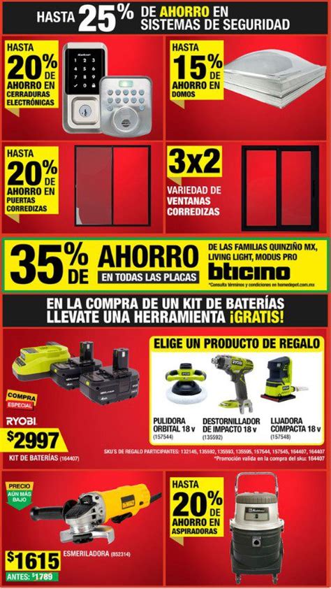 Folleto The Home Depot Hot Sale 2023 válido al 6 de junio