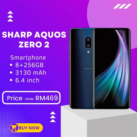 Sharp Aquos Zero 2 8 256GB Original Second Shopee Malaysia