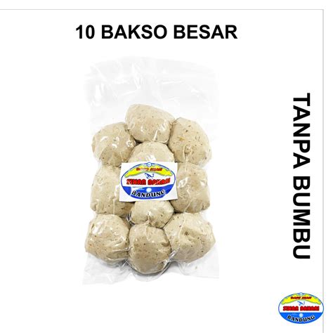 Jual BAKSO BASO IKAN SINAR BAHARI BANDUNG 10 Bakso Ikan Besar