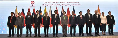 Joint Media Statement Of The 16th Aem India Consultations Asean Main