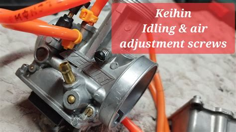 Keihin PWK Idling Adjustment Screw YouTube