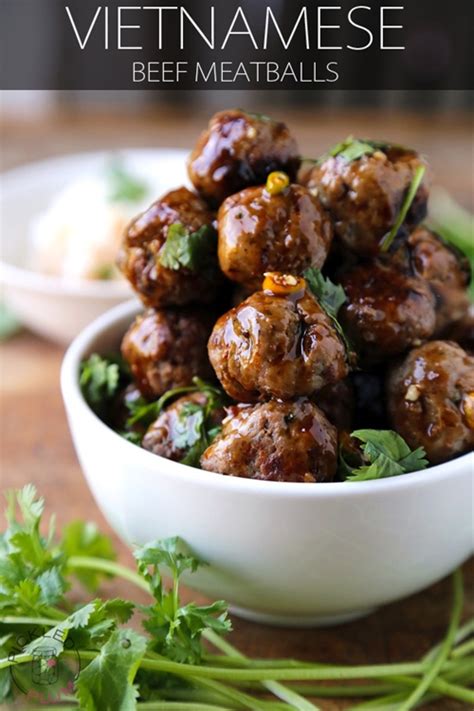 Beef Meatballs Vietnamese Recipe Chefthisup