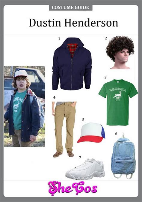 How to Get The Dustin Stranger Things Costume | SheCos Blog