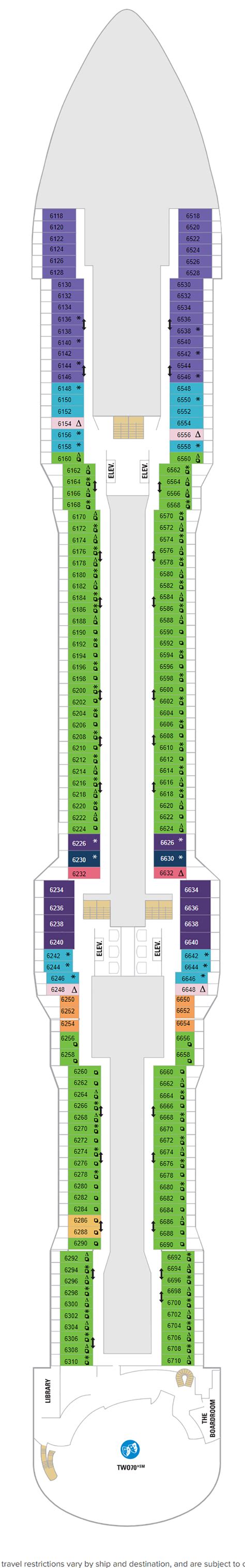 Odyssey Of The Seas Plano Del Barco Planet Cruise ES