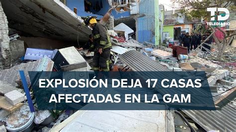 Atienden Explosi N Por Acumulaci N De Gas En La Gam Youtube