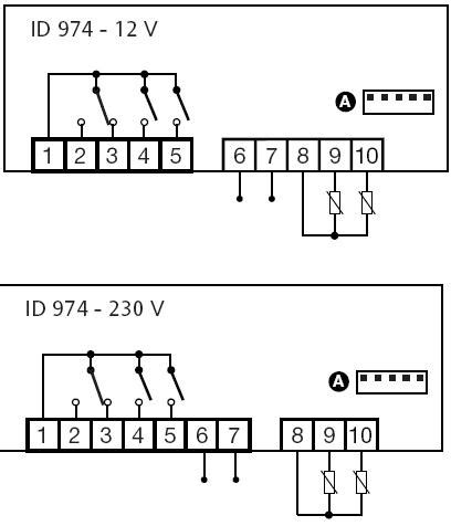 Id974lx схема подключения