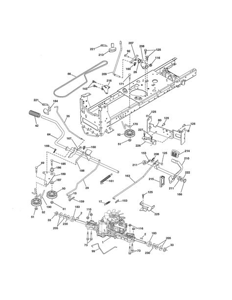 Transaxle Craftsman Hydrostatic Transmission Diagram