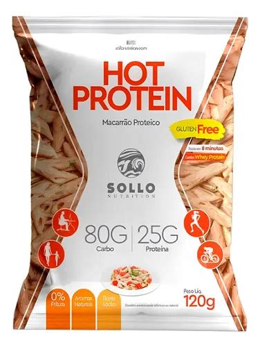 Macarrão Hot Protein Sem Glúten g Whey Protein MercadoLivre