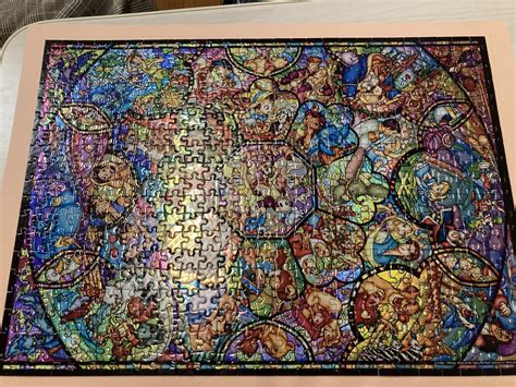 Amazon 500ピース ジグソーパズル アラジン ストーリー ステンドグラス ぎゅっとシリーズ 【ステンドアート】25x36cm