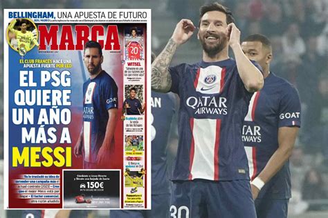 Agreement In Principle For Messi To Extend His Psg Contract Marca