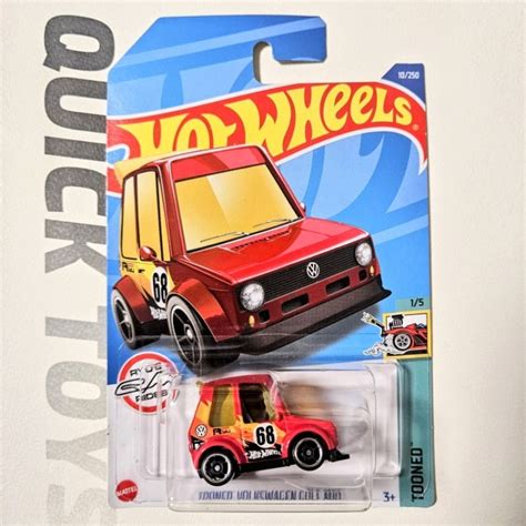 玩具快克 HOT WHEELS 風火輪 主線 普卡 福斯 高爾夫 Q車 迷你車 GOLF MK 蝦皮購物