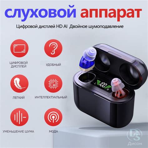 Усилитель слухового аппарата для пожилых людей и взрослых бинауральные ...