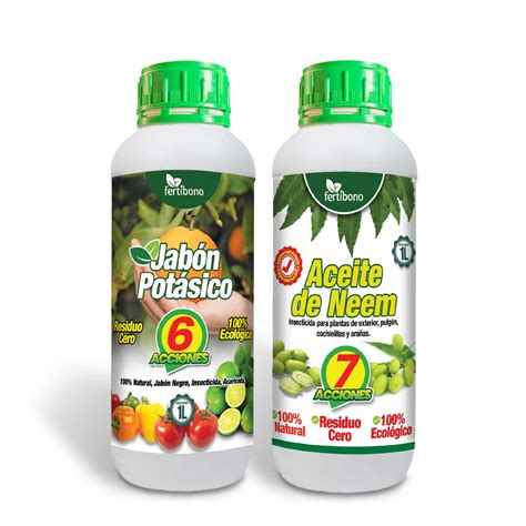 ᐈ Aceite de neem jabón potásico y bicarbonato un poderoso combo para