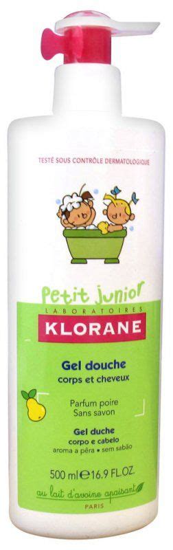 Klorane Petit Junior Shower Gel Body And Hair Ml Pear Flax Fiber