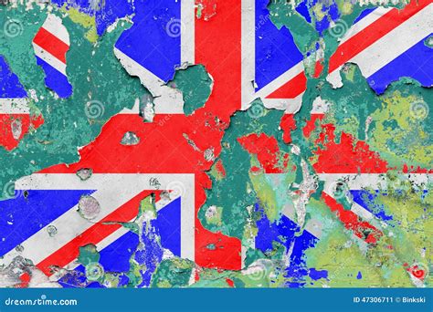 Grunge British United Kingdom Flag Stock Image Image Of Flag