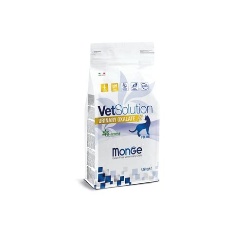 MONGE VETSOLUTION URINARY OXALATE CAMELLIA 1,5 кг